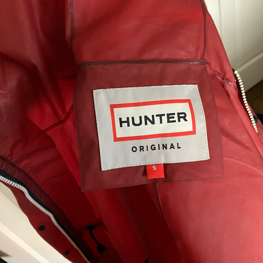 Hunter Original Red Rain Jacket - image 2